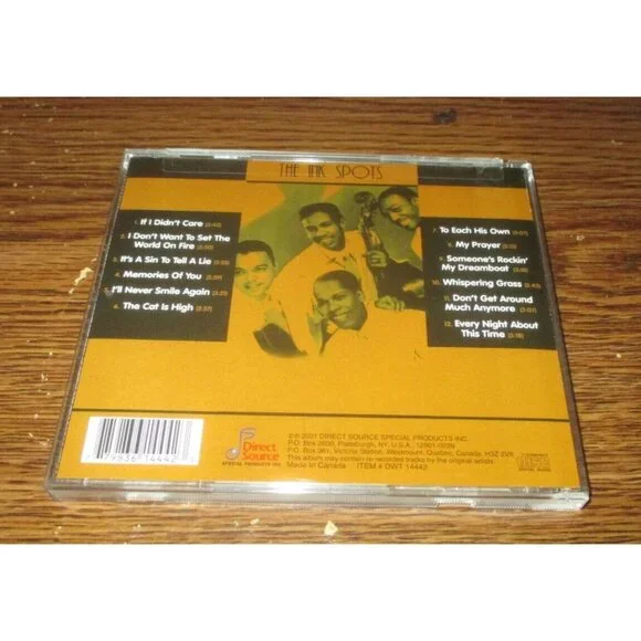 The Ink Spots (CD, 2001, Direct Source) - Picture 3 of 3